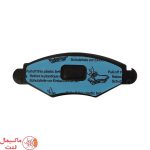 لنت ترمز جلو پژو 206 تیپ 1 و 2 و 3 نائو سرامیکی الیجیبل کد PA04 - تصویر 8