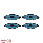 لنت ترمز جلو پژو 206 تیپ 1 و 2 و 3 نائو سرامیکی الیجیبل کد PA04 - تصویر 9