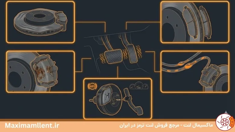 دلیل لرزش پدال ترمز (پراید) دلیل لرزش پدال ترمز (پراید)