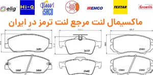 فروشگاه لنت ترمز ماکسیمال لنت جفتشون