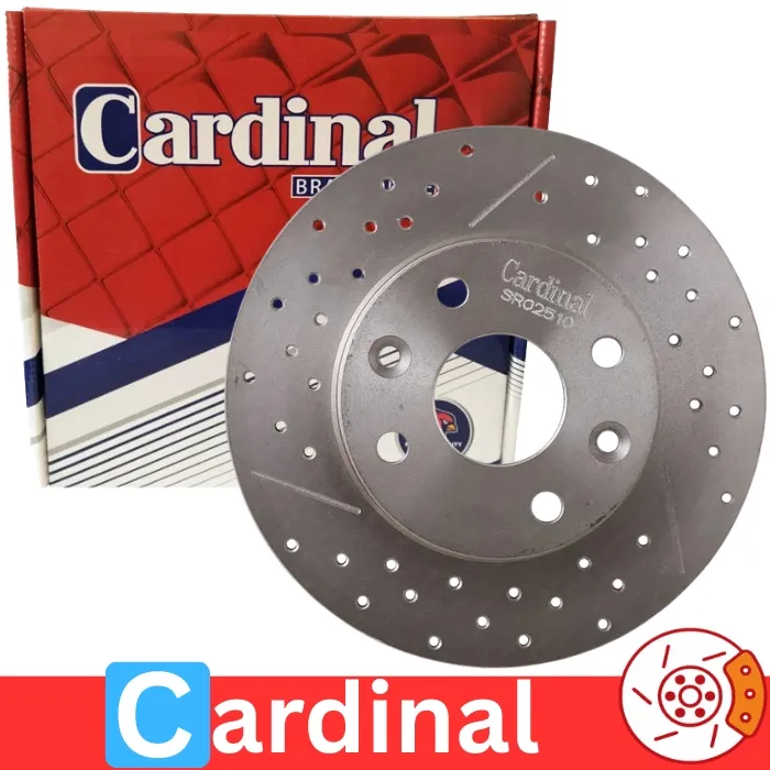 دیسک چرخ کاردینال ریو دیسک چرخ جلو تیبا سوراخ دار کاردینال