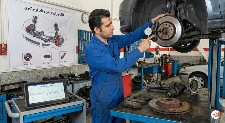 علل لرزش فرمان