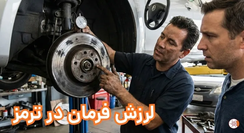 علل لرزش فرمان