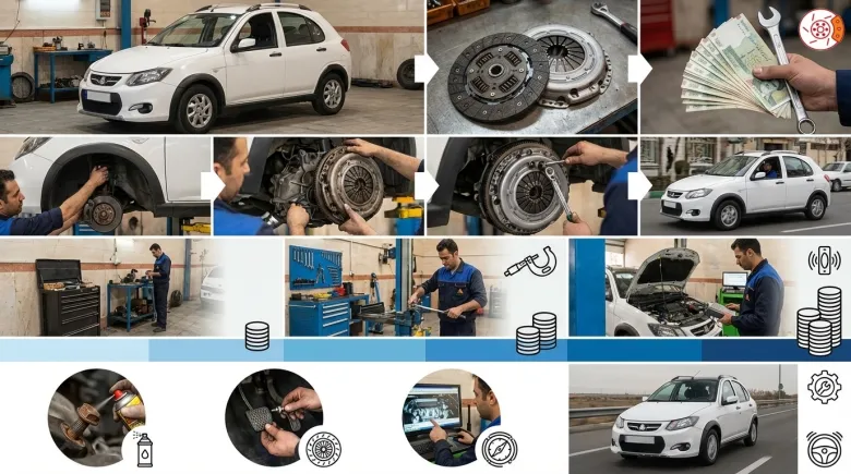 قیمت دیسک و صفحه کلاچ فابریک کوییک