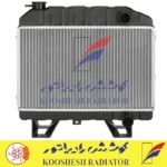 رادیاتور پژو 504 آلومینیومی (با مهره فن و سنسور)