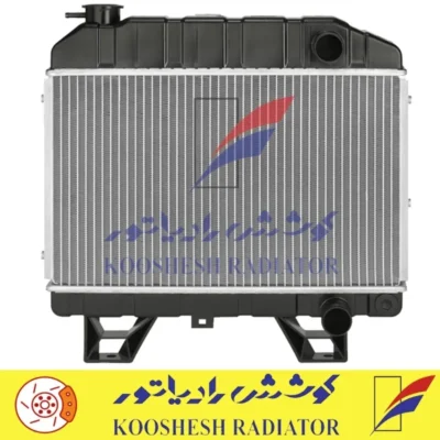 رادیاتور پژو 504 آلومینیومی (با مهره فن و سنسور)