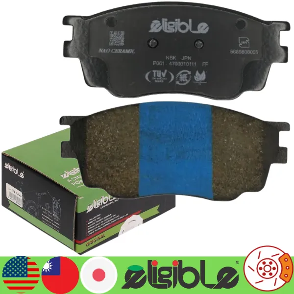 MB01 (2) لنت ترمز جلو هن تنگ X5 کربن سرامیکی الیجیبل کد MB01