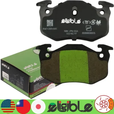 لنت ترمز عقب پژو 207 نائو سرامیکی الیجیبل کد PA05