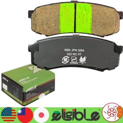 لنت ترمز عقب میتسوبیشی پاجیرو 4 درب سرامیکی الیجیبل کد ZB08