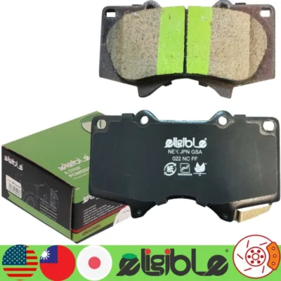 لنت ترمز جلو میتسوبیشی پاجیرو 4 درب سرامیکی الیجیبل کد ZB15