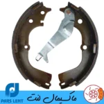 لنت ترمز عقب کاپرا وانت با کفشک با اهرم پارس آبی