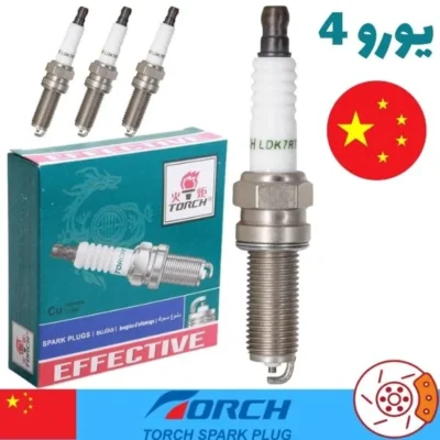 شمع موتور اکسنت یورو 4 پایه بلند تورچ (Torch) کد LDK7RTC