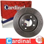 دیسک چرخ جلو پژو 206 تیپ 5 سوراخ دار برند کاردینال