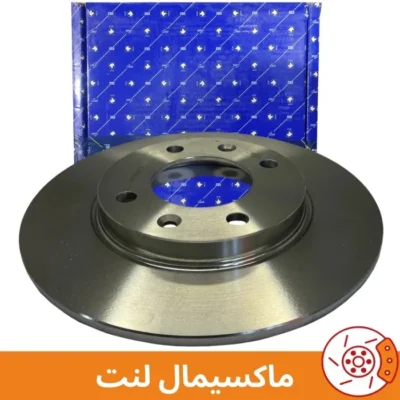 دیسک چرخ عقب پژو 206 تیپ 5 شرکتی ایساکو