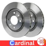 دیسک چرخ جلو پژو 206 تیپ 3 کاردینال