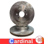 دیسک چرخ جلو برلیانس H320 سوراخ دار کاردینال