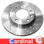 دیسک چرخ عقب دنا سوراخ دار کاردینال