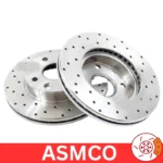 دیسک چرخ جلو رسپکت پرایم سوراخ دار آسمکو ASMCO