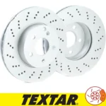 دیسک چرخ جلو بنز کلاس C اتاق W204 تکستار Textar