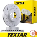 دیسک چرخ جلو بنز کلاس C اتاق W204 تکستار Textar