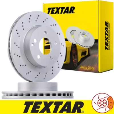 دیسک چرخ جلو بنز کلاس C اتاق W204 تکستار Textar